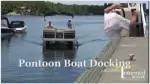 pontoon docking video